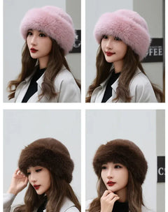 Thick Warm Fur Fashion Hat