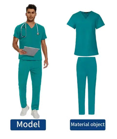 Men's V-Neck Medical Uniform