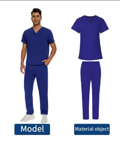 Men's V-Neck Medical Uniform