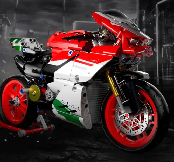 Building Blocks Motorcycle Model