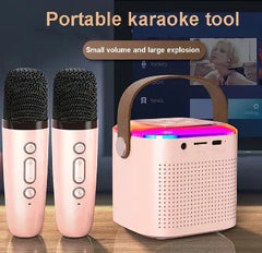 Portable Karaoke Speaker with Mic RGB