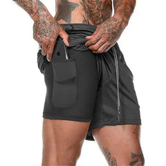 Men's Workout Shorts: Flex Fit