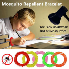 24 Pack Anti Bug Insect Pest Repellent Bracelet Wrist Band Natural Protection US