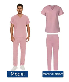 Men's V-Neck Medical Uniform