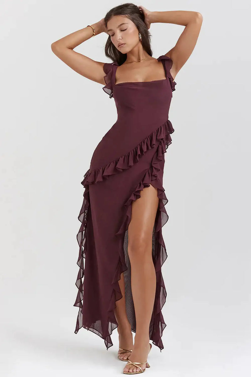 Sexy Ruffles Summer Dress