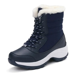 New Fleece-lined High-top Women's Shoes