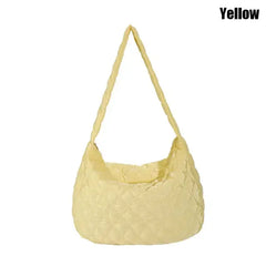 Women Large Capacity Quilted Tote Bag