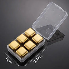 Reusable Stainless Steel Ice Cubes