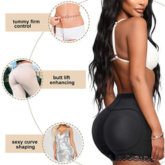 Booty Shaper Padded Underwear Panty Women's FAKE ASS Butt Lifter & Hip Enhancer