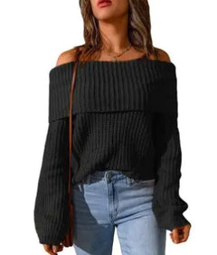 Off shoulder Sweater