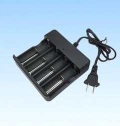 Li-ion Lithium Smart Charger 3.7V 2 4 6 Slot For 16340/14500/26650 RCR123 USA A+