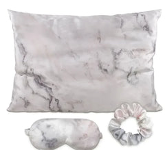 Elegant Silk-Effect Pillowcase