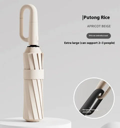 84 Bone Ring Buckle Umbrella Automatic Sun Shade UV