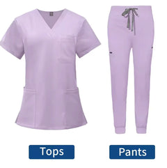 Medical Scrubs Jogger Set