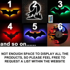 Batmans Night Light Cool Remote Control