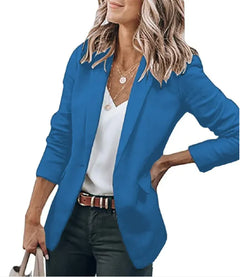 Classic Elegance Long Sleeve Suit Jacket