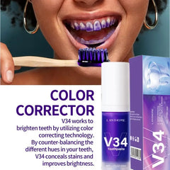 V34 Pro Smile Whitening Toothpaste