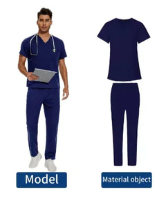 Men's V-Neck Medical Uniform