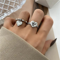 Spiral Shape Ring Set