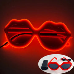 Retro Luminous Glowing Steampunk Glasses LED Light Party Decor Gothic Goggles Glasses With Nail Neon Glasses Men Women Supplies