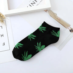 Winter high Quality Harajuku chaussette Style Weed Socks For Women Men's Cotton Hip Hop Socks Man Meias Mens Calcetines