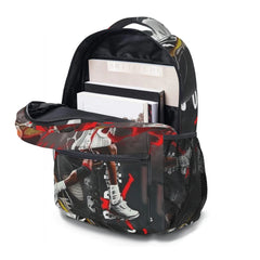 Jordan Basketball Art New Fashion girls High Capacity Waterproof College Backpack School Bags
﻿
﻿