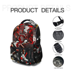 Jordan Basketball Art New Fashion girls High Capacity Waterproof College Backpack School Bags
﻿
﻿