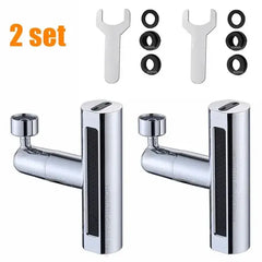 Swivel Waterfall Faucet Extension Adapter Sprayer