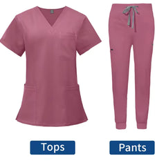 Medical Scrubs Jogger Set