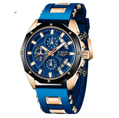 Luxury Silicone Sport Chronograph Men's Watch