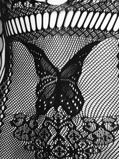 Fishnet Sleeveless Mesh Clubwears