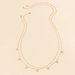 Tassel Butterfly Pendant Double Layer Waist Chain