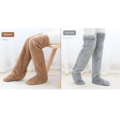 Fuzzy Over Knee High Winter Warm Socks