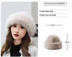 Thick Warm Fur Fashion Hat