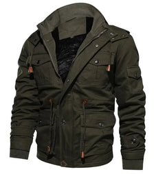 Men's Fashion Leisure Washed-out Coat Top