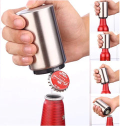 Automatic Stainless Steel Bottle Opener