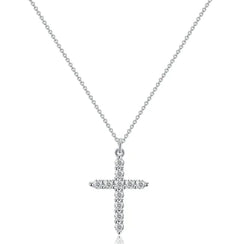 Cross Zircon Full Diamond Crown