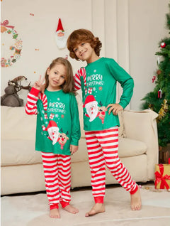 Festive Santa Family Sleepwear Set