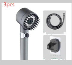 3-Mode High-Pressure Shower Head with Portable Filter