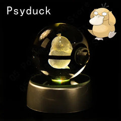 3D Pokémon Crystal Ball Lamp