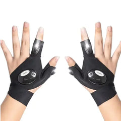 Fishing Gloves with LED Light