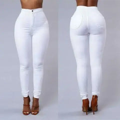 High Waist Solid Leggings