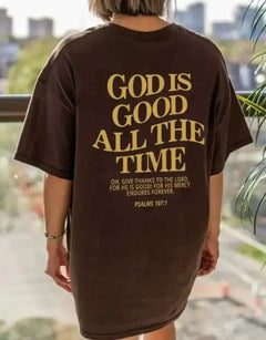 God Print Short-sleeve T-shirt