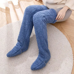 Fuzzy Over Knee High Winter Warm Socks