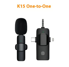 Wireless Collar Clip Microphone Three-in-one Three Connector Mini Microphone 35 Hole