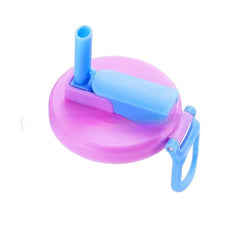 Portable Soda Can Lid Silicone Straw