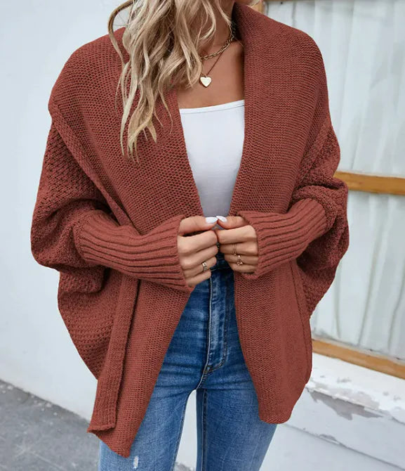 Loose Knitted Sweater Cardigan