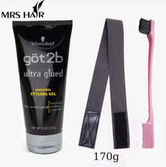 Got2b Water-Resistant Hair Styling Gel - Custom Shape Hold, 150ml - Perfect for Makeup, Stage & Salon Use