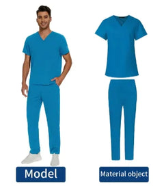 Men's V-Neck Medical Uniform