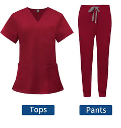 Medical Scrubs Jogger Set